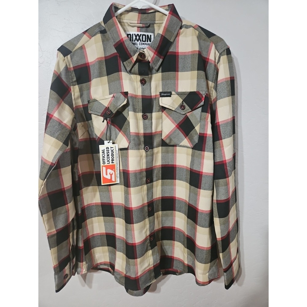 Dixxon Women's Size Large The Snap-On Flannel Limited Edition! Sold Out! New!
